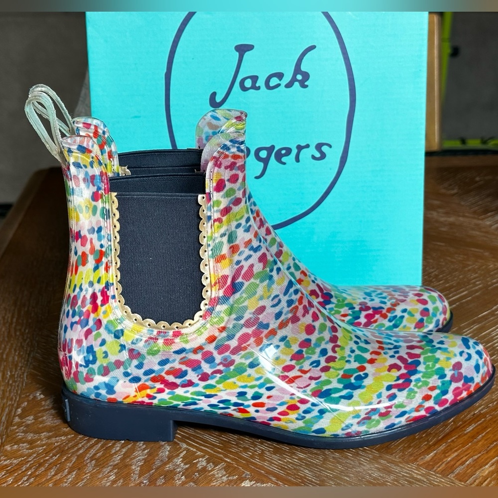 Jack Rogers Ankle Rain-boots Size 9